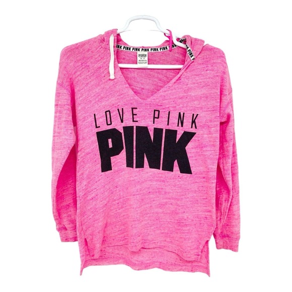 Pink by Victoria Secret Pink Soft‎ Hoodie Size XS EXCELLENT CONDITION - Picture 1 of 4